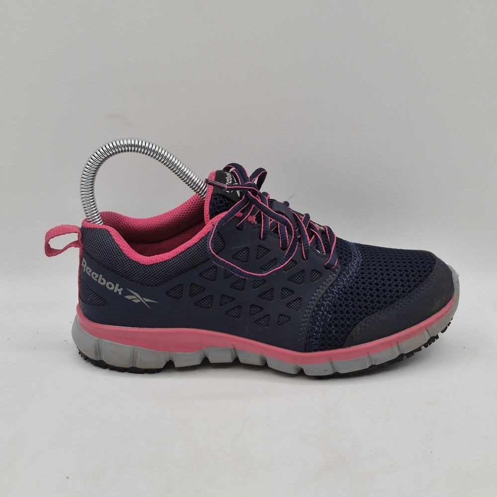 Reebok Shoes Womens Size 6.5 Blue SubLite RB032 Slip Resistant Work Sneakers - Picture 3 of 13